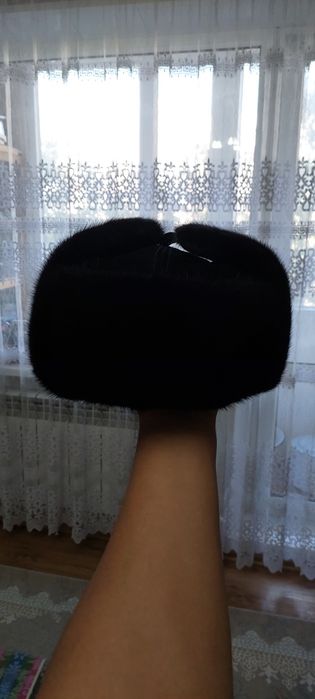 Норковая шапка ушанка