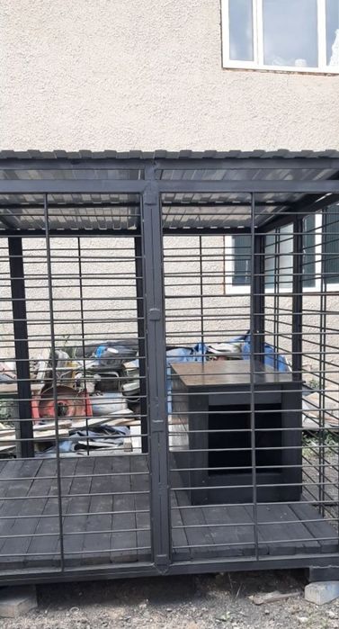 Изготовляем новый вольер для собак