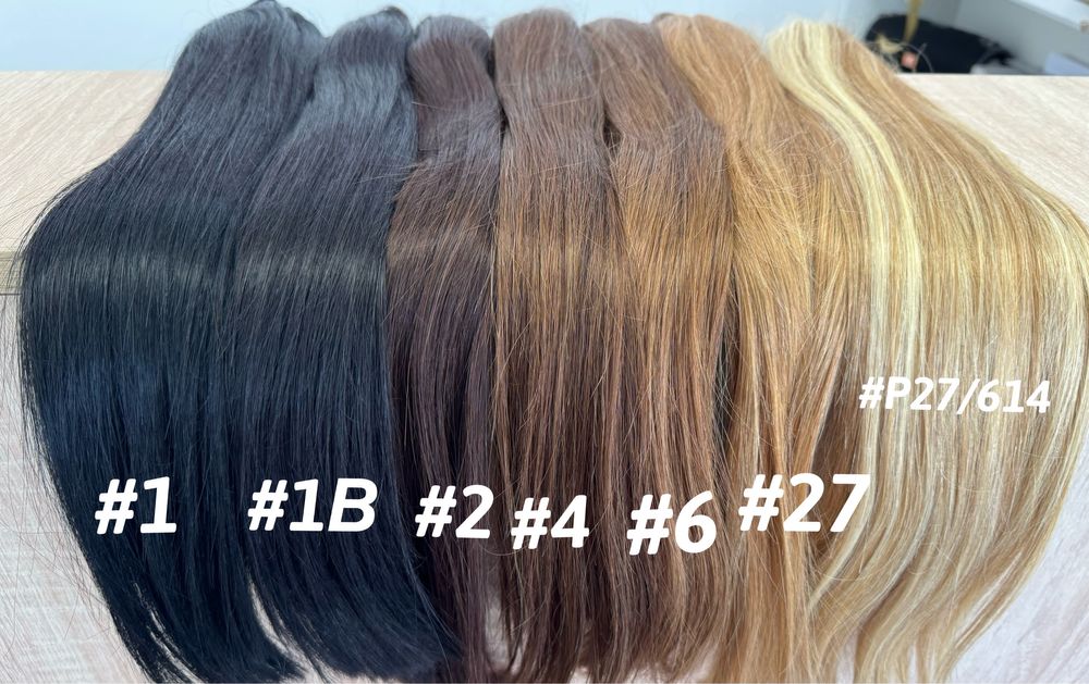 НОВА Естествена коса опашка 46см 51см 56см 100гр