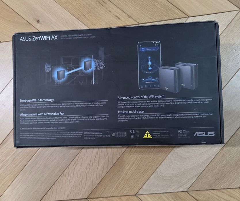 Router ASUS ZenWifi AX AX6600 WiFi 6 2pack