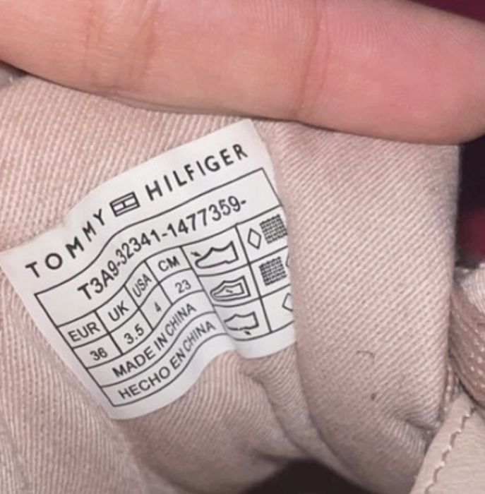 Adidasi tommy hilfiger