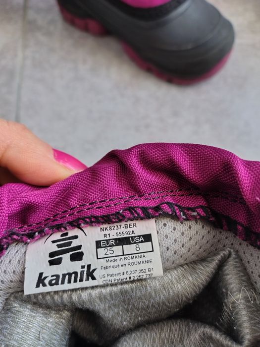 Зимни детски обувки боти номер 25 Kamik / Gortex подметка