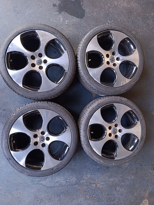 Jante originale VW Polo 6R 17'' cu anvelope de vara noi