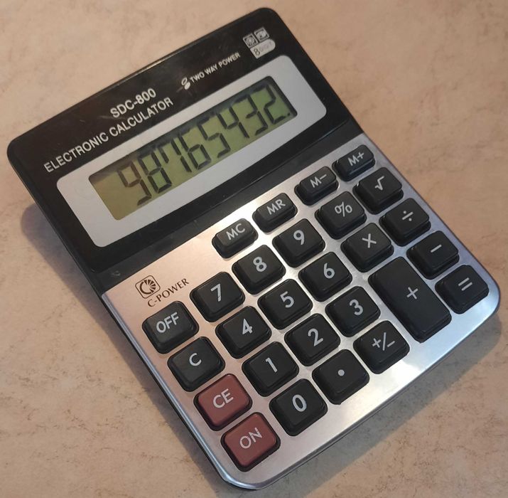 Калькулятор Electronic Calculator SDC-800