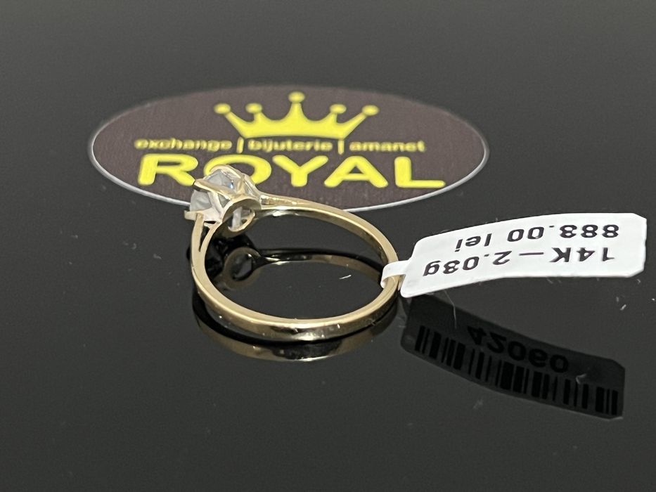 Bijuteria Royal CB : Inel dama aur 14k 2,03 grame