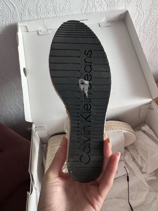 Calvin Klein Jeans обувки на платформа