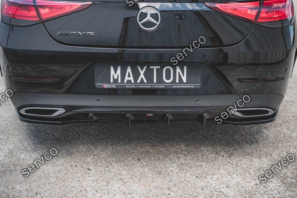 Prelungire spate Mercedes CLS C257 AMG-Line 2018- v1 Maxton Design