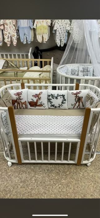 Кровать трансформер для новорожденных