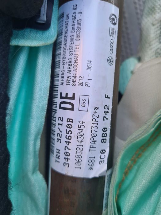 Airbag cortina VW Passat B7