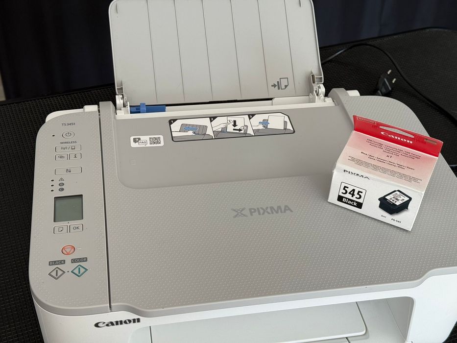 Imprimanta Canon Pixma TS3451 Color Multifunctional Inkjet cu WIFI