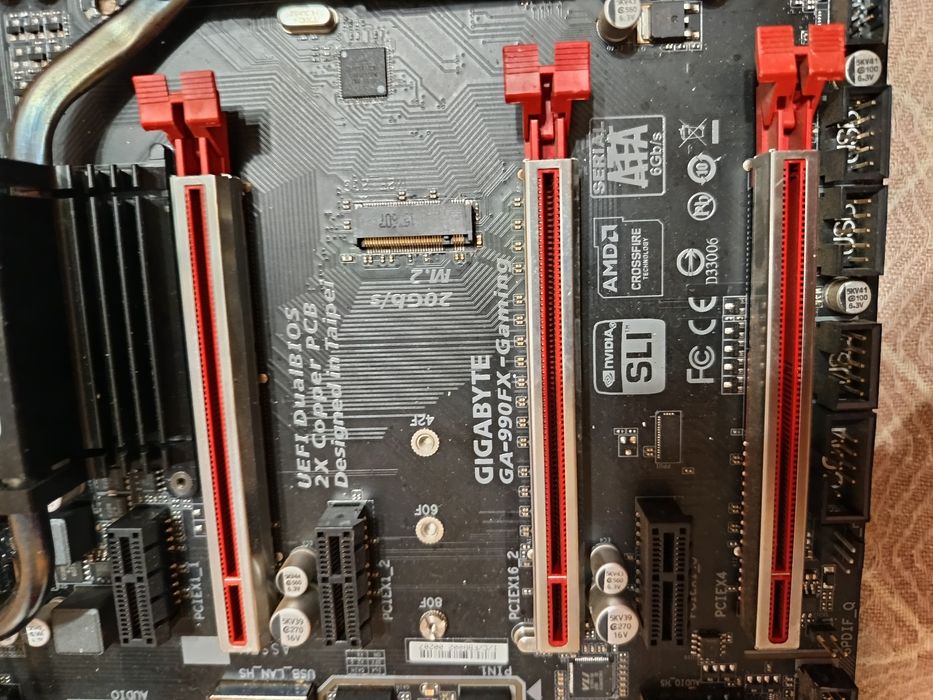 ЗАПАЗЕНА! Gigabyte GA-990FX-Gaming motherboard/дъно/дънна платка с. AM