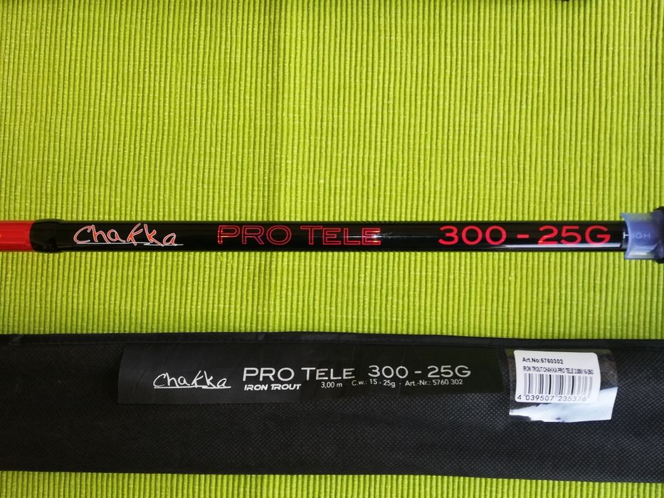 Lanseta pastrav iron Trout Chakka Pro Tele 300 / 15 - 25 g