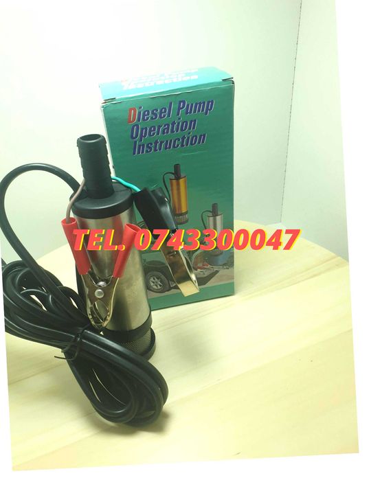 Pompa Cabane Submersibila Mica Rulota Chiuveta Camping 12V 12Litri 38