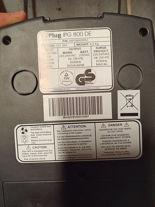 Ups riello iplug profesional