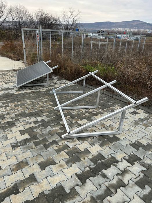 Регулируема стойка за монтаж на фотоволтаични или соларни панели - 30°