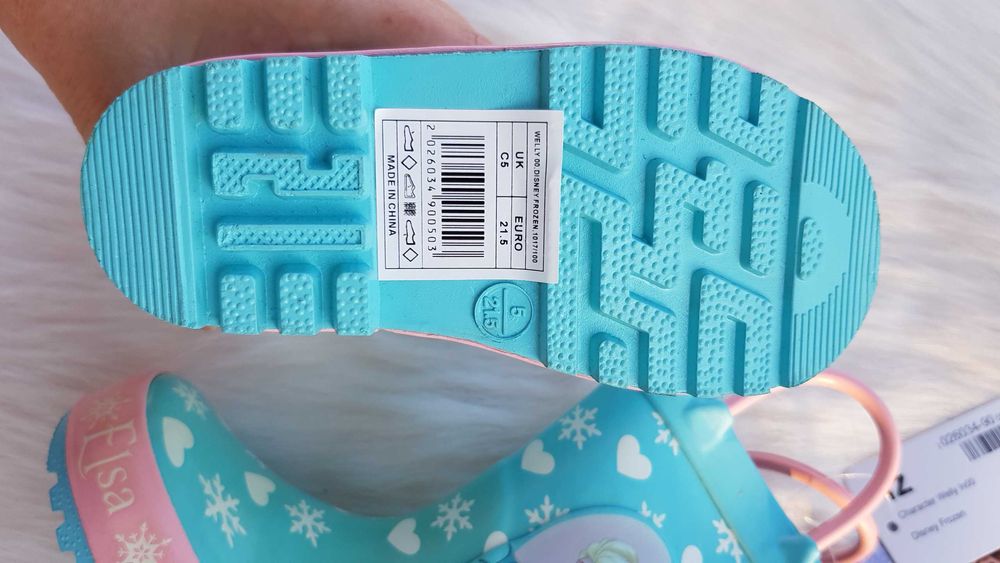 Детски гумени ботушки Елза  №21,5