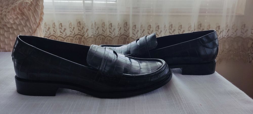 Обувки Зара кожа