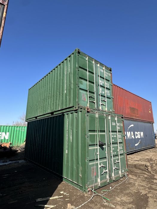 КОНТЕЙНЕРА 20 футовые -  Очень Много в Хорошем Состоянии в КАРАГАНДЕ.