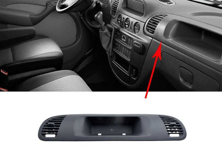 Въздуховод за Mercedes Sprinter W901/W902/W903/W904/W905 Facelift