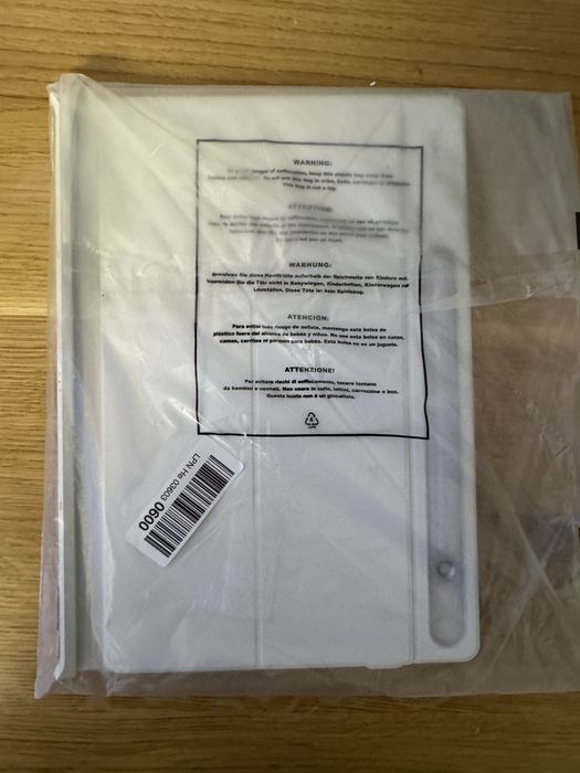 Husa Samsung Galaxy Tab S9+ | S9 FE+ Smart Book Cover white (EF-BX810PWEGWW)