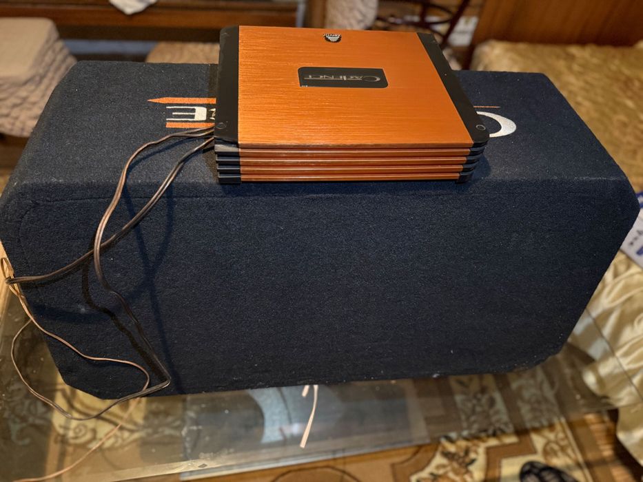 GroundZero бас каса с усилвател