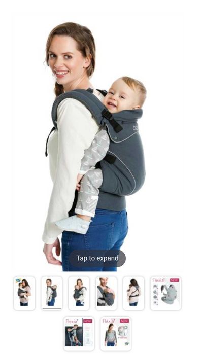 Babylonia Flexia Ергономична раница 0-4г