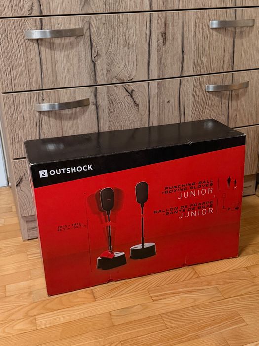 Боксова круша за деца OUTSHOCK Junior + ръкавици