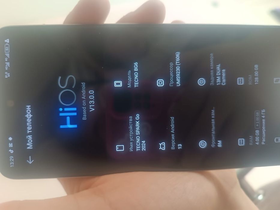 Продам телефон TECHNO SPARK GO 2024