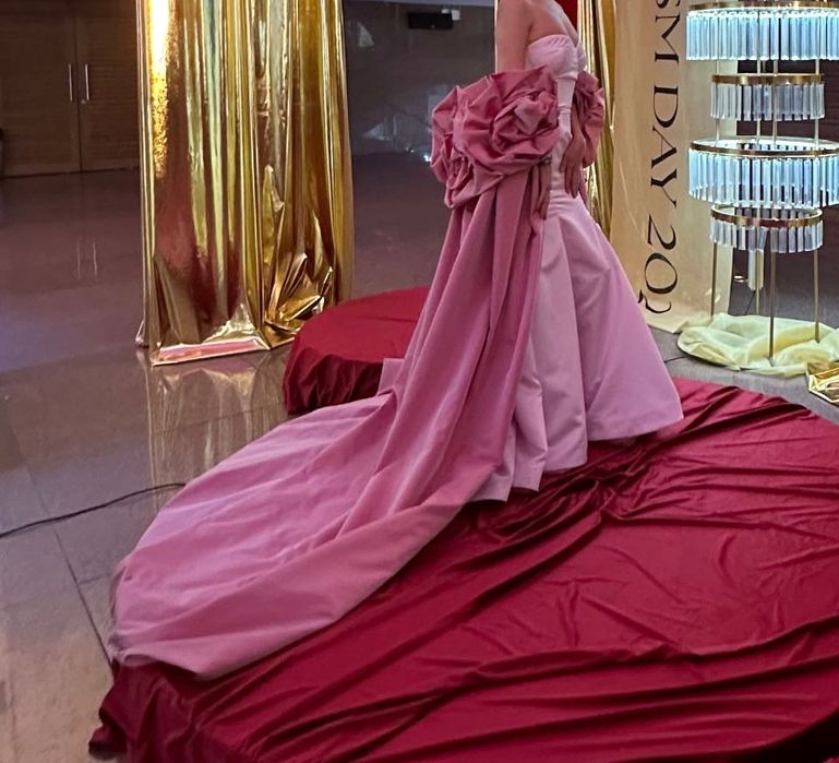Кейп, накидка Met Gala Style выпускной