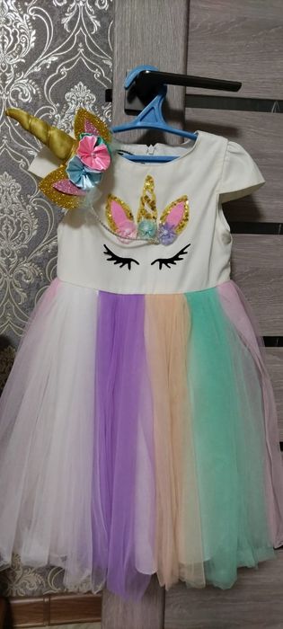 Платье для девочки новогоднее