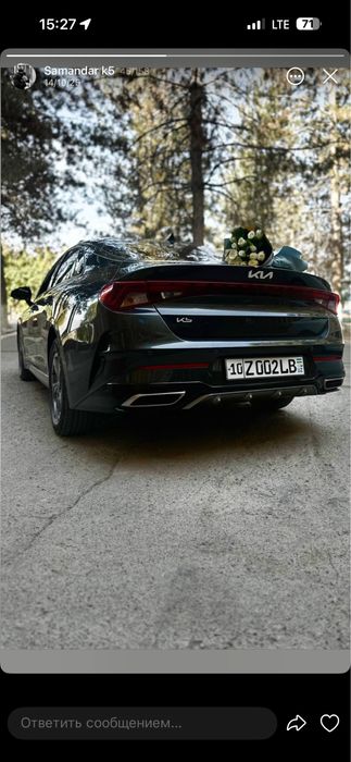 Kia k5 2023 yil. Avarenniy