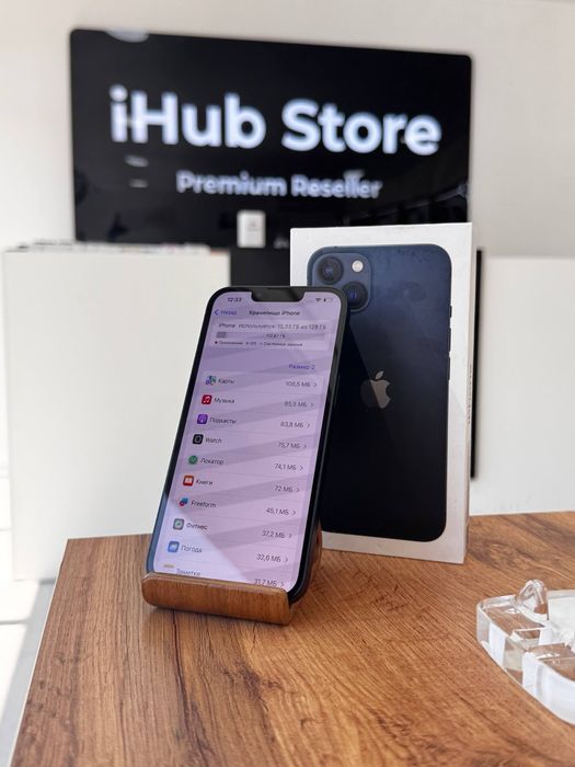 Айфон13•128гб/79%қара