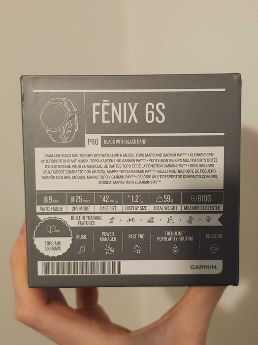 Garmin fenix 6s pro