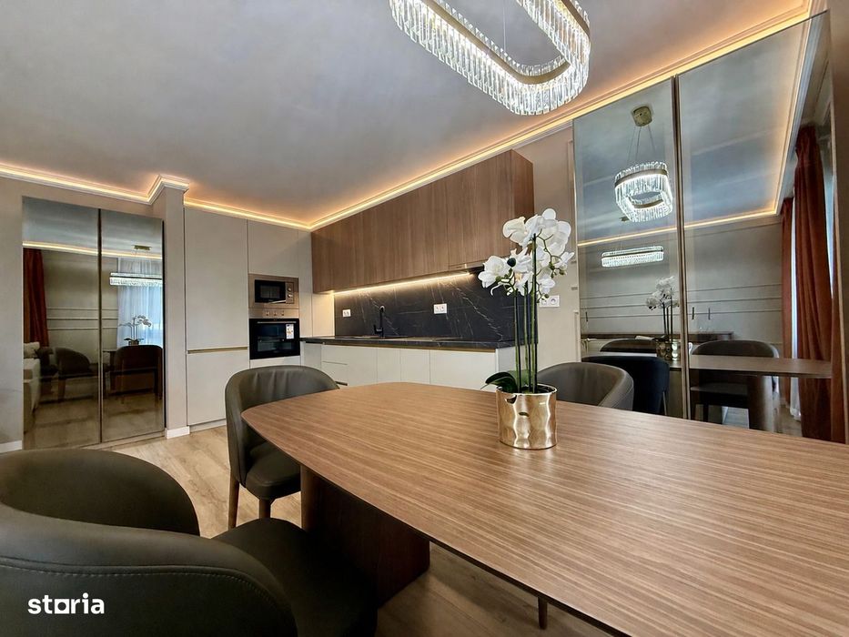 Vand apartament cu 2 camere la Maurer, Mobilat Modern, Parcare Inclusa