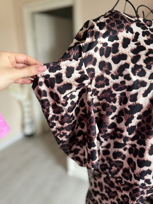 Tricou 4XL animal print/ nou