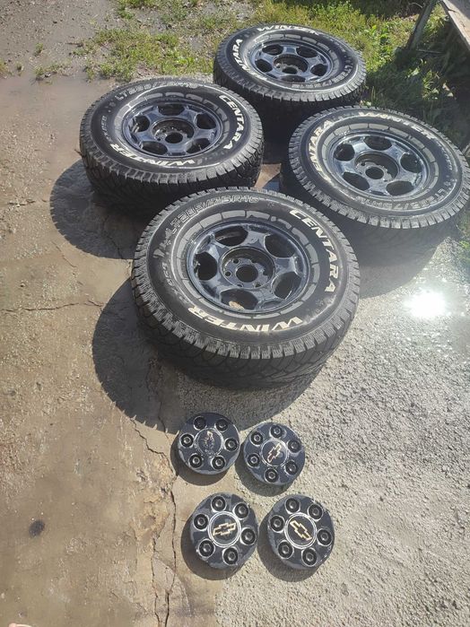 Диски Оригинальные GMT800 с шинами Centara Winter 285/75 R16