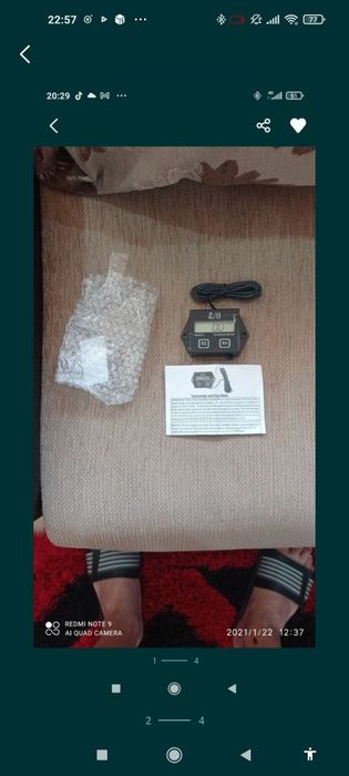 Tahometru mogor barca , motocicleta ,