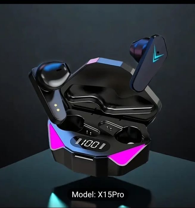 X15 o'yin uchun mo'ljallangan zamonaviy simsiz quloqchinlar