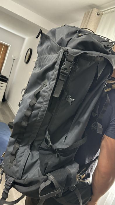 Rucsac Trekking cu husa ploaie MT900 Symbium 70+10L Gri