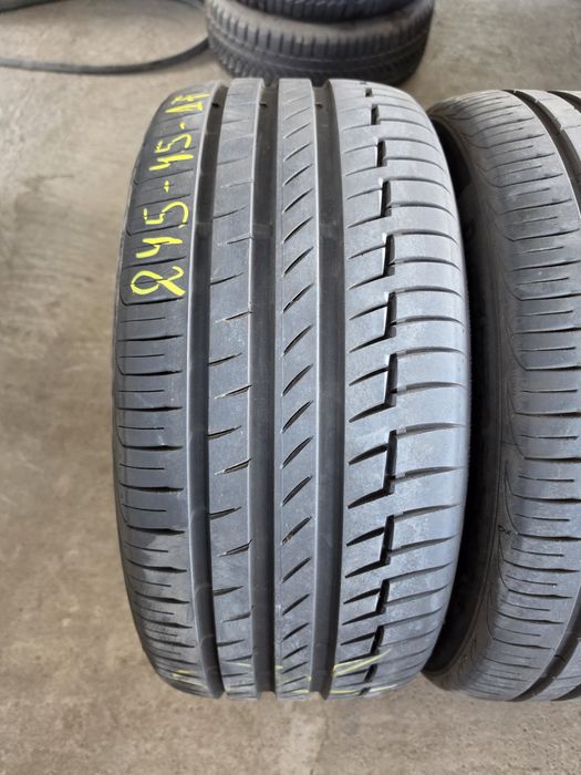 4 Броя 245/45/17 Continental 2x7mm 2x5,6mm 1x24dot 3x21dot