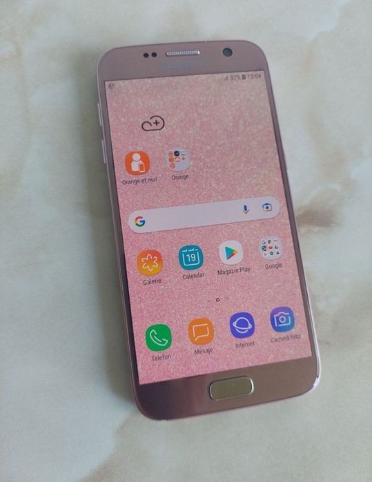 Vând Samsung Galaxy S7 pink gold, impecabil fără probleme //poze reale
