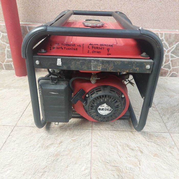 Generator de curent, compresor aer Fiam, saltea pescuit primire.