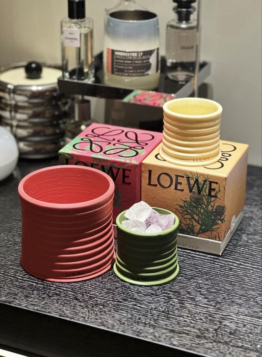 3D принт декоративни саксии / органайзери в стил LOEWE (PLA материал)