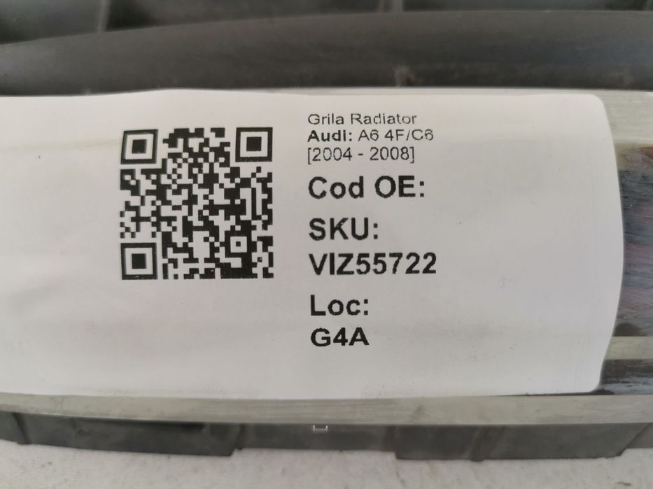 Grila Radiator Audi A6 4F/C6 2004 2005 2006 2007 2008 Originala In Sta