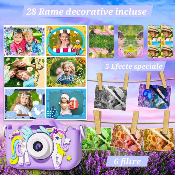 Cameră Foto-Video HD. Card 32Gb+Cititor card. Carcasă. Muzică, jocuri.