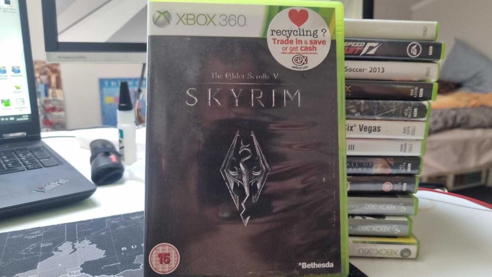 The Elder Scrolls V - SKYRIM -PAL– Xbox 360 + Harta fizică