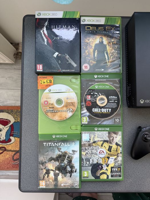 XBOX ONE 1TB + 6 jocuri si maneta