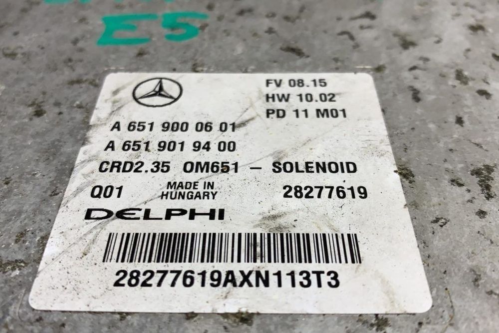 Calculator Kit Pornire A6519000601 A6519019400 Mercedes Sprinter 2.2