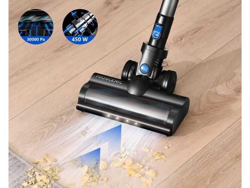 Вертикална Безкабелна Прахосмукачка Proscenic P11 Smart с HEPA Филтър