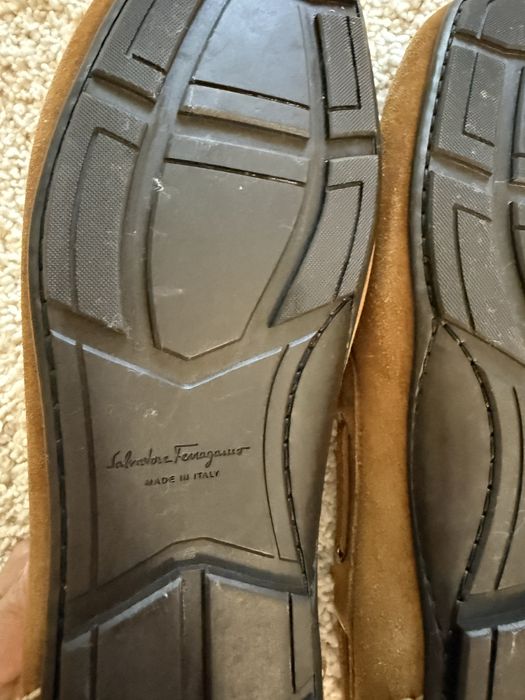 Мъжки мокасини оригинал Salvatore Ferragamo